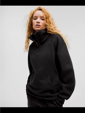 NWT W’s Lululemon Scuba Oversized Funnel Neck Half Zip